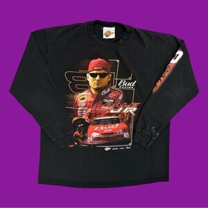 Y2K Dale Jr. NASCAR Long Sleeve Tee